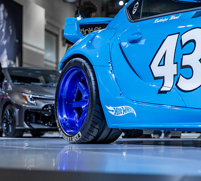 Фото дисков HRE C106 на Toyota Supra A90