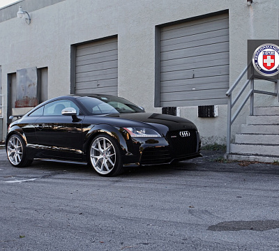 Фото дисков HRE P101 на Audi TT (8J)