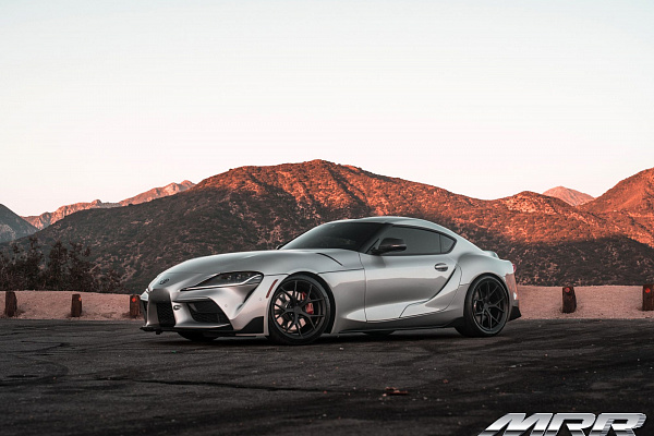 Фото дисков MRR FS06 Черный матовый на Toyota Supra A90