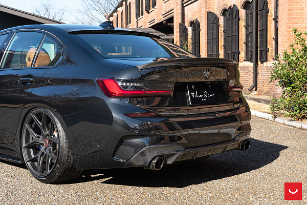 Фото дисков Vossen HF-5 Сатиновый графит на BMW 3/M3 (G2x/G80)