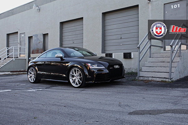Фото дисков HRE P101 Глянцевый лак на Audi TT (8J)