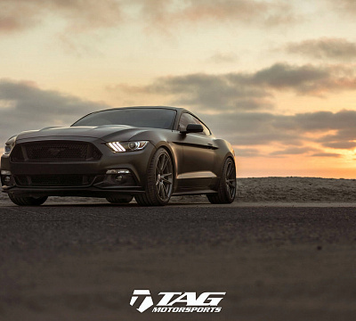 Фото дисков HRE FF04 на Ford Mustang VI