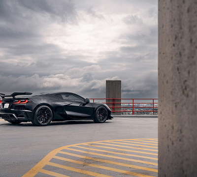 Фото дисков Vossen S21-02 на Chevrolet Corvette C8