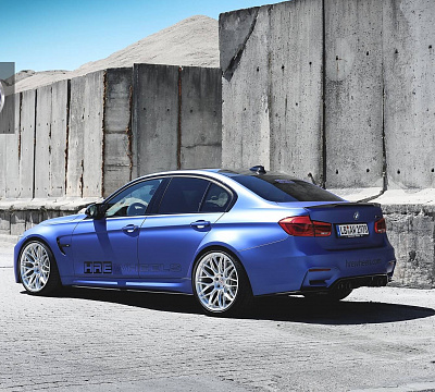 Фото дисков HRE RC100 на BMW 3/M3 (F3x/F80)