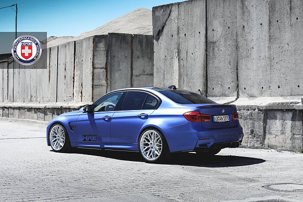 Фото дисков HRE RC100 Глянцевый лак на BMW 3/M3 (F3x/F80)