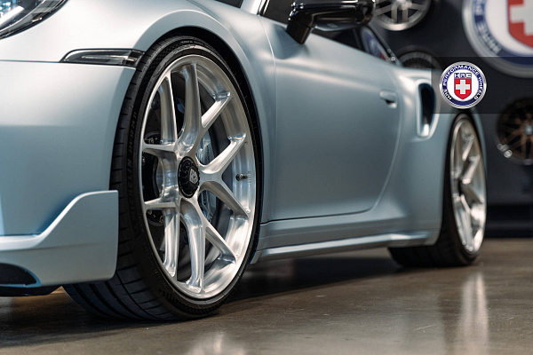 Фото дисков HRE R101 Lightweight Глянцевый лак на Porsche 911 VIII