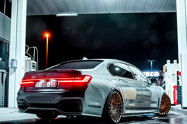 Фото дисков Brixton Forged HS1 Сатиновая медь на BMW 7 (G11/G12)