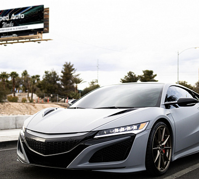 Фото дисков Savini SV-F4 на Acura NSX II
