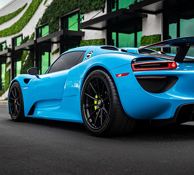 Фото дисков Anrky AN38 на Porsche 918 Spyder