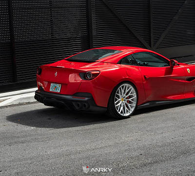 Фото дисков Anrky AN10 на Ferrari Portofino