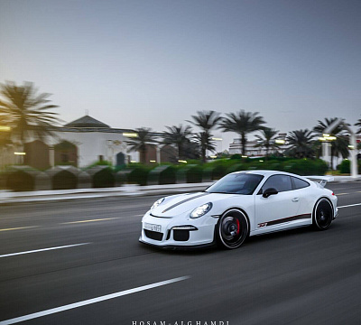 Фото дисков HRE P101 на Porsche 911 VII