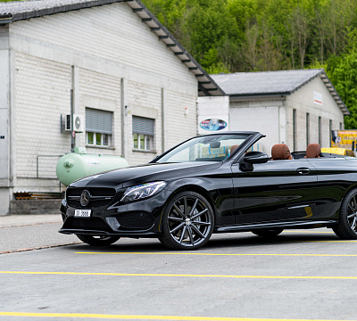 Фото дисков Vossen VFS-10 на Mercedes-Benz C-Class (W205)