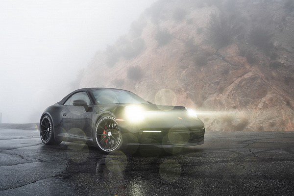 Фото дисков CEC C111 Черный глянец на Porsche 911 VIII