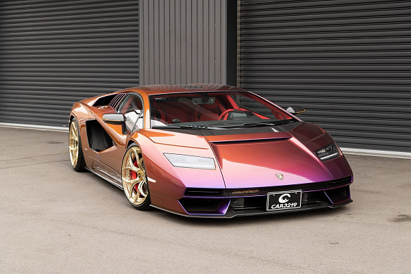 Фото дисков Anrky S2-X0 Глянцевое золото на Lamborghini Countach