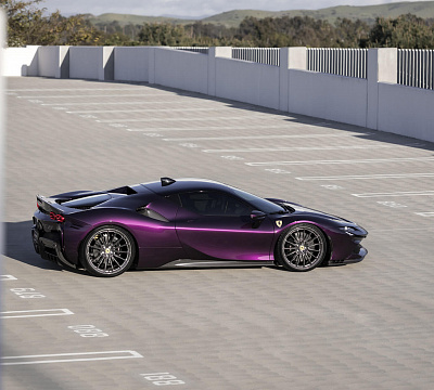 Фото дисков HRE P103SC на Ferrari SF90