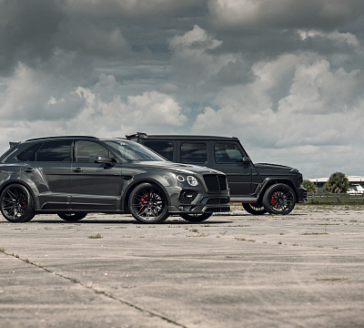 Фото дисков Vossen EVO-5 на Bentley Bentayga