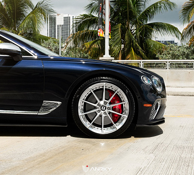 Фото дисков Anrky AN28 на Bentley Continental GT III