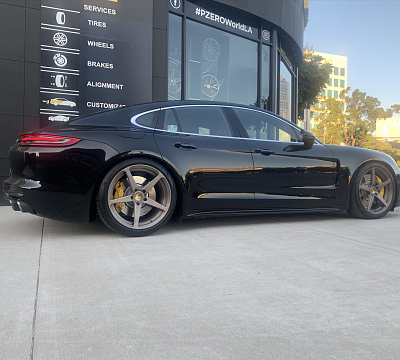 Фото дисков CEC C884 на Porsche Panamera II