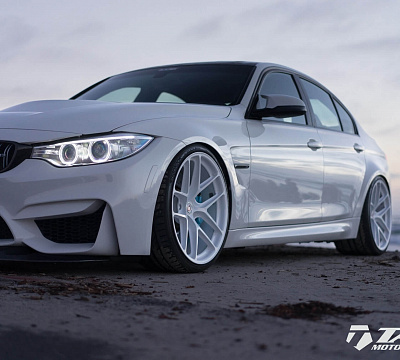 Фото дисков HRE R101 Lightweight на BMW 3/M3 (F3x/F80)