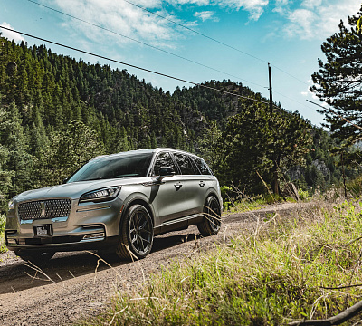 Фото дисков Vossen HF-5 на Lincoln Aviator II