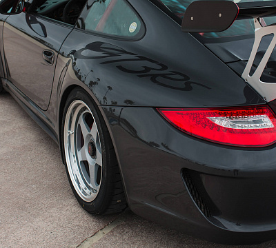 Фото дисков HRE 305 на Porsche 911 VI