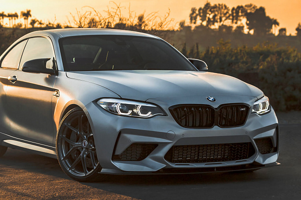 Фото дисков HRE P101SC Глянцевый темный лак на BMW 2/M2 (F22/F87)