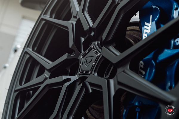Фото дисков Vossen M-X3 Черный сатин на Maserati Ghibli