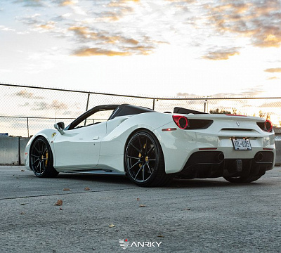 Фото дисков Anrky AN12 на Ferrari 488