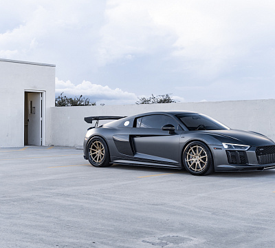 Фото дисков Strasse Wheels SV10 Track на Audi R8 (4S)