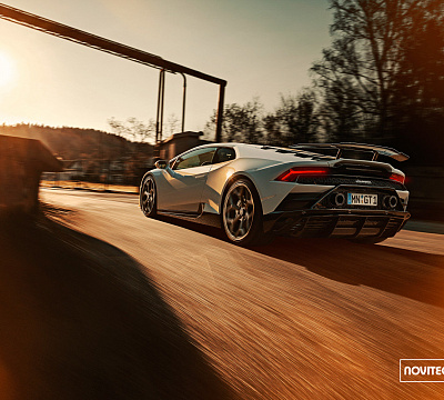 Фото дисков NOVITEC NL4 на Lamborghini Huracan