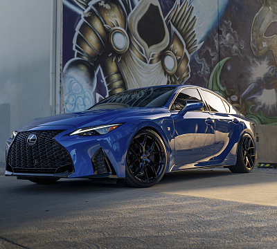 Фото дисков Vossen HF-5 на Lexus IS III
