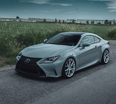 Фото дисков Vossen VFS-6 на Lexus RC