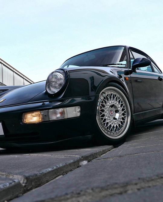 Фото дисков 501 Глянцевый лак на Porsche 911 III