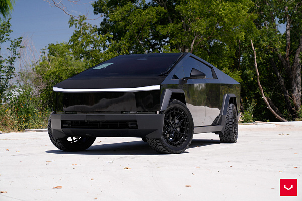 Фото дисков Vossen HFX-1 (6-Lug) Черный глянец на Tesla Cybertruck