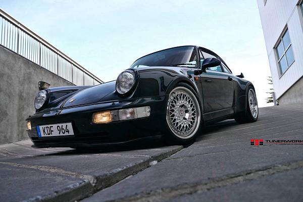 Фото дисков HRE 501 Глянцевый лак на Porsche 911 III
