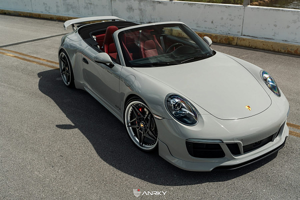 Фото дисков Anrky S3-X3 Черный сатин на Porsche 911 VII