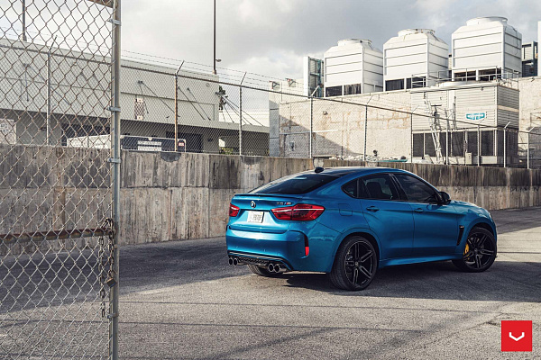 Фото дисков Vossen HF-1 Глянцевый темный лак на BMW X6/X6 M (F16/F86)