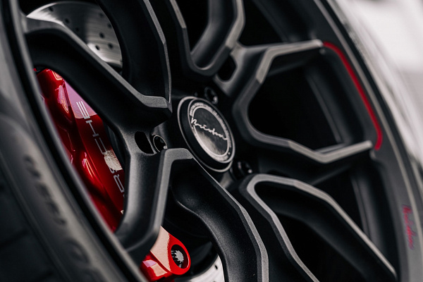 Фото дисков Brixton Forged CM5-RS Черный матовый на Porsche 911 VIII