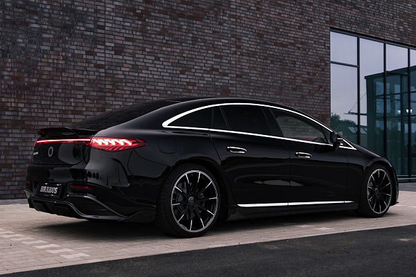 Фото дисков BRABUS Monoblock Z (Platinum Edition) Черный глянец на Mercedes-Benz EQS