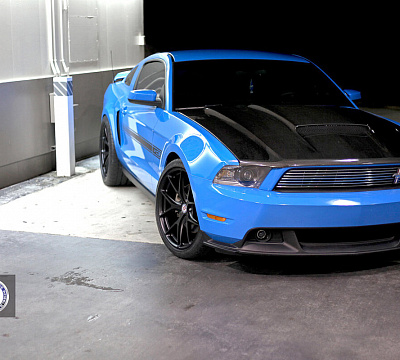 Фото дисков HRE P101 на Ford Mustang V