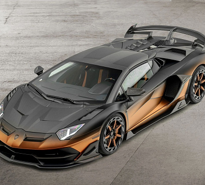 Фото дисков Mansory CV.7 Air C на Lamborghini Aventador