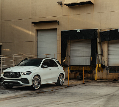 Фото дисков Vossen HF-8 на Mercedes-Benz GLE II