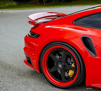 Фото дисков Strasse Wheels S5 Track на Porsche 911 VIII
