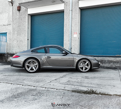 Фото дисков Anrky AN35 на Porsche 911 VI