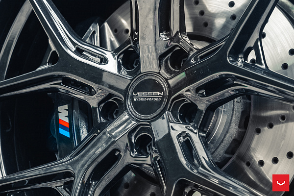 Фото дисков Vossen HF-5 Черный глянец на BMW 5/M5 (G60/G90)