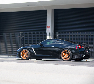 Фото дисков Vossen CG-202 на Nissan GT-R