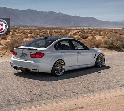 Фото дисков HRE S104SC на BMW 3/M3 (F3x/F80)