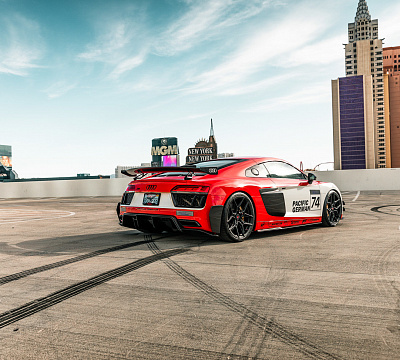 Фото дисков Vossen EVO-4R на Audi R8 (4S)