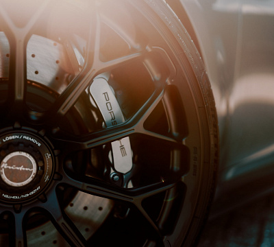 Фото дисков Brixton Forged CM6-RS на Porsche 911 VIII