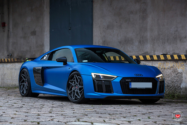 Фото дисков Vossen CG-209T (3-Piece) Сатиновый графит на Audi R8 (4S)